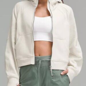 NWT - lululemon Scuba Oversized Full Zip - White - Size:  XL/XXL